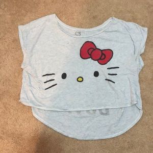 Hello kitty crop top